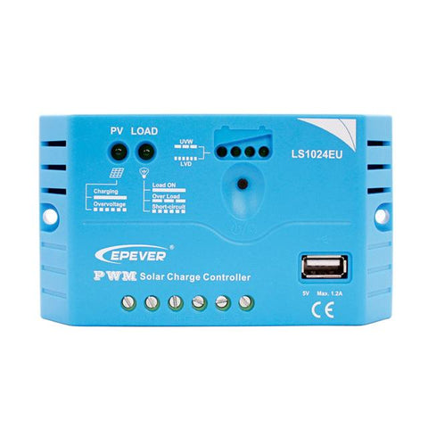 Epsolar Landstar 1024EU 10A PWM Charge Controller with USB - 12V/24V