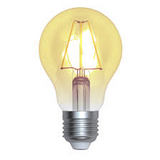 LED Full Glass Filament Golf Ball Rustic Lamp 230V 4W E27 Gold 3000K