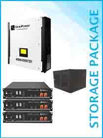 Omnipower Plus 5kW Hybrid / Pylon 7.2kWh Package Including Cabinet